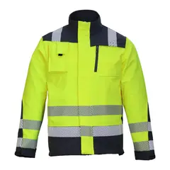 ABSOLUTE ZERO - Chaqueta Slack Hi Viz Amarillo
