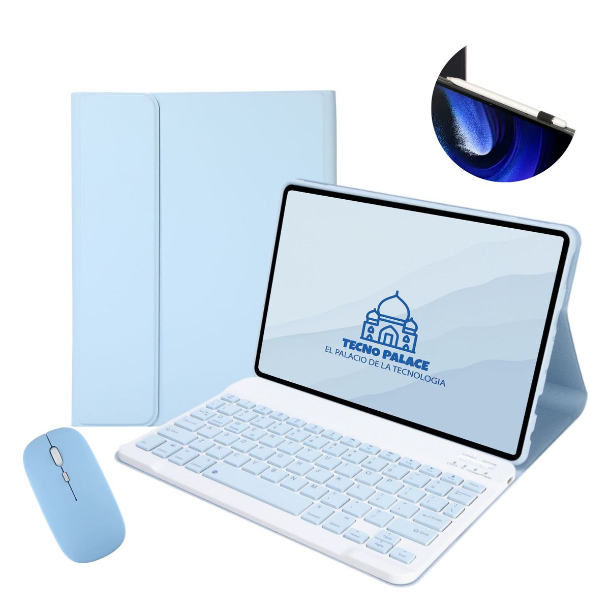 GENERICO - Fundas Con Teclado y Mouse Premium Para Lenovo Tab M11-K11 - letra Ñ