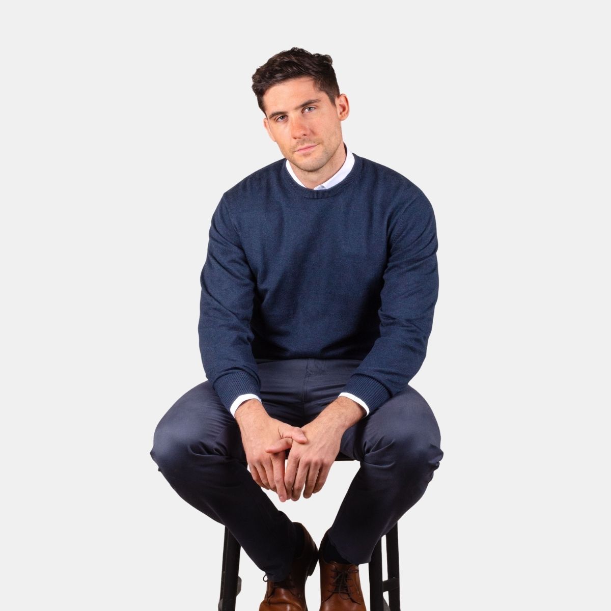 MOSS - Sweater Clásico cuello Redondo