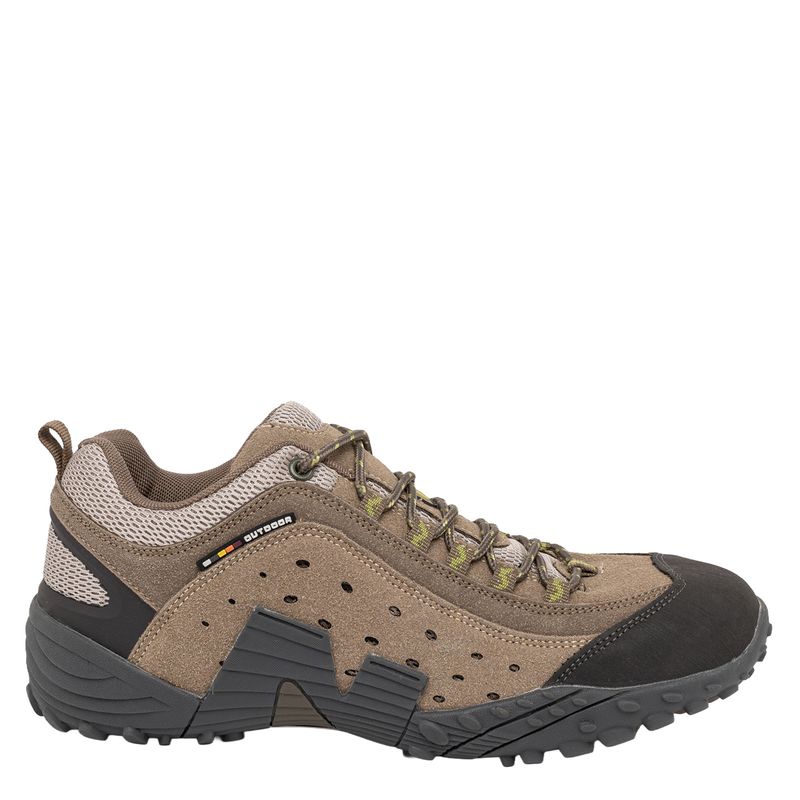 UNS - Zapatilla Outdoor Hombre Tostado Espino Unisport