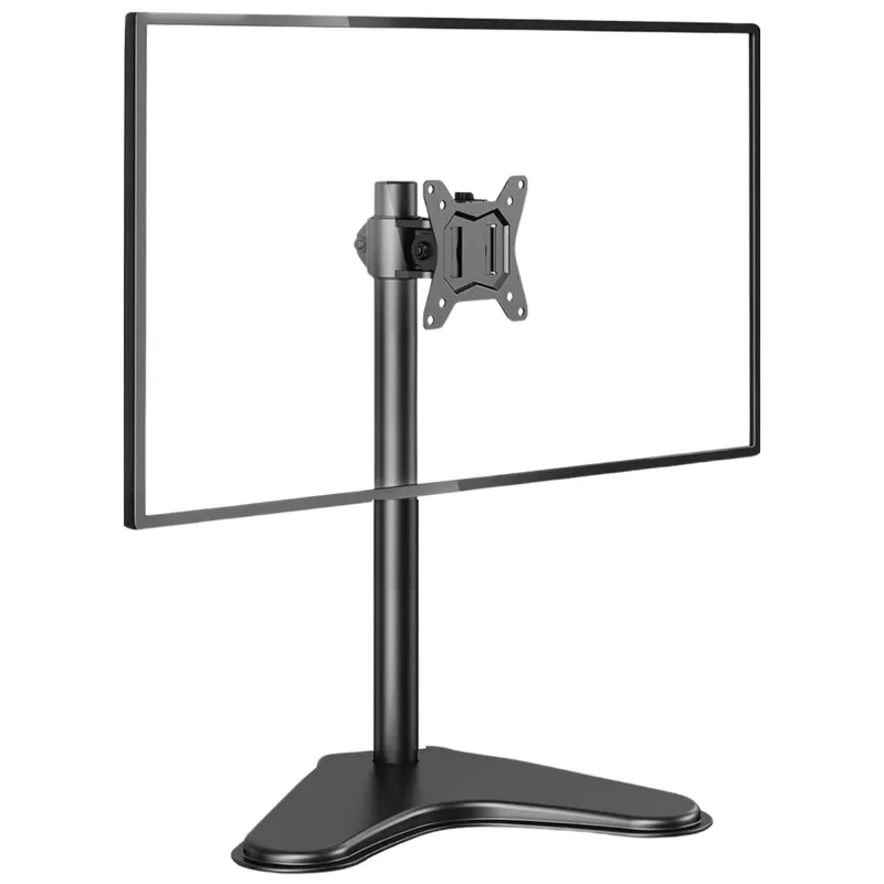 GENERICO - Soporte Monitor Simple Brazo Elevado Monitor Alzador Base