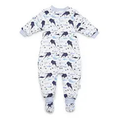 TU SAQUITO - Saco dormir bebé con pies TOG 2.5 - Tiburón - Saquito bebé y niño
