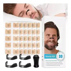 MUNDO MAGIA - Dilatador Nasal Magnético Tabique Antironquidos 30pares