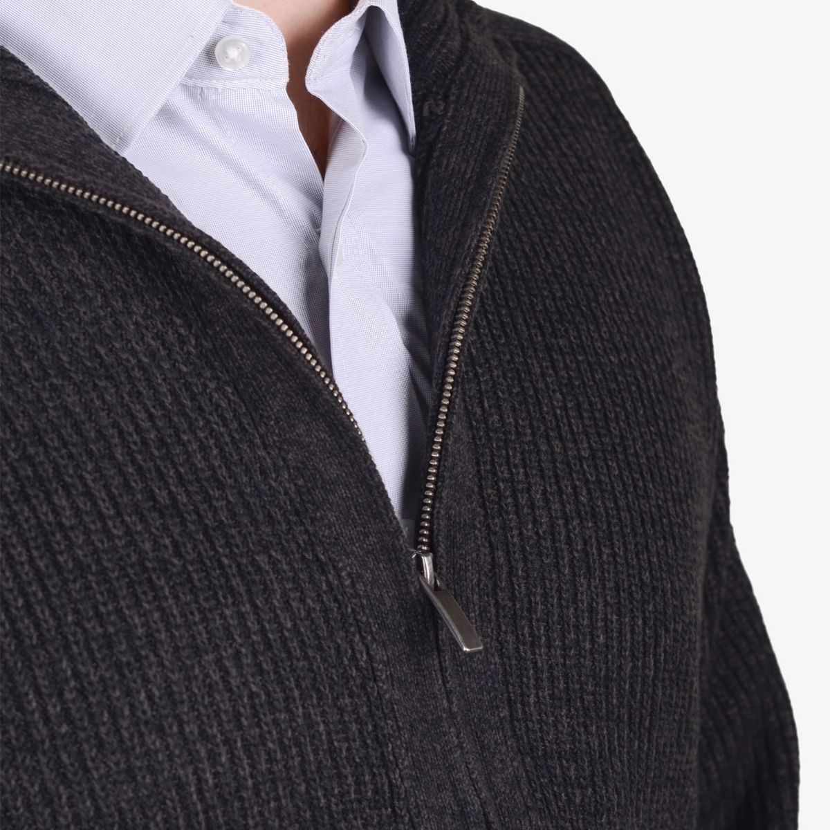 MOSS - Chaleco con cierre completo Hans