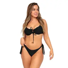 H2O WEAR - Traje de Baño Mujer Bikini Emilia Negro