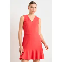 ASH - Vestido Corto Mujer Coral