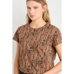 ASH - Polera Mujer Avellana