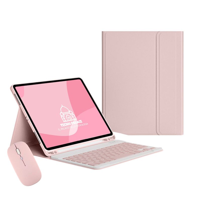 GENERICO - Funda Con Teclado y Mouse Huawei MatePad 11.5 - Air 11.5 - 11.5s - Ñ