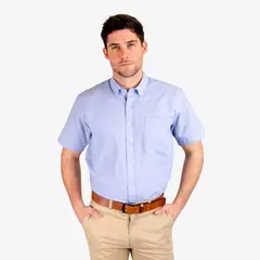 MOSS - Camisa Oxford Manga Corta