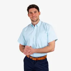 MOSS - Camisa Oxford Manga Corta