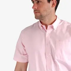 MOSS - Camisa Oxford Manga Corta