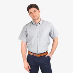MOSS - Camisa Oxford Manga Corta