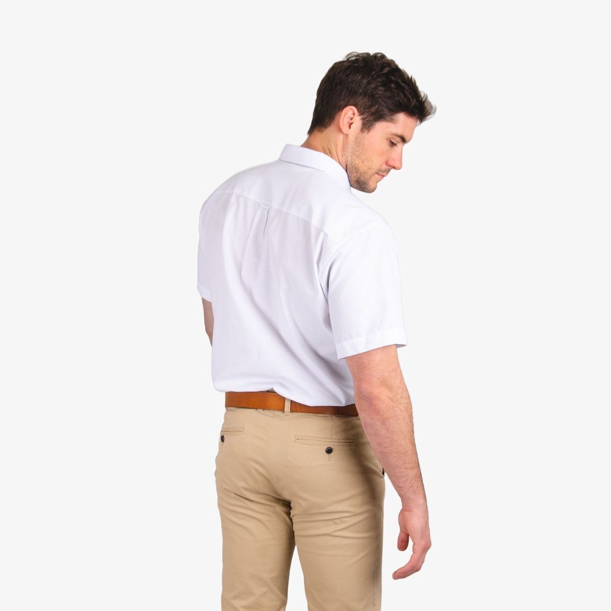 MOSS - Camisa Oxford Manga Corta