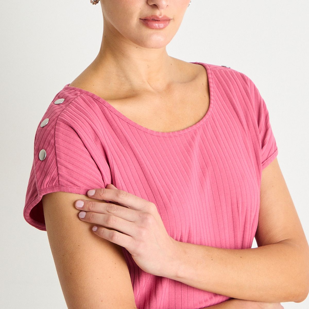 ASH - Polera Mujer Morado Ash