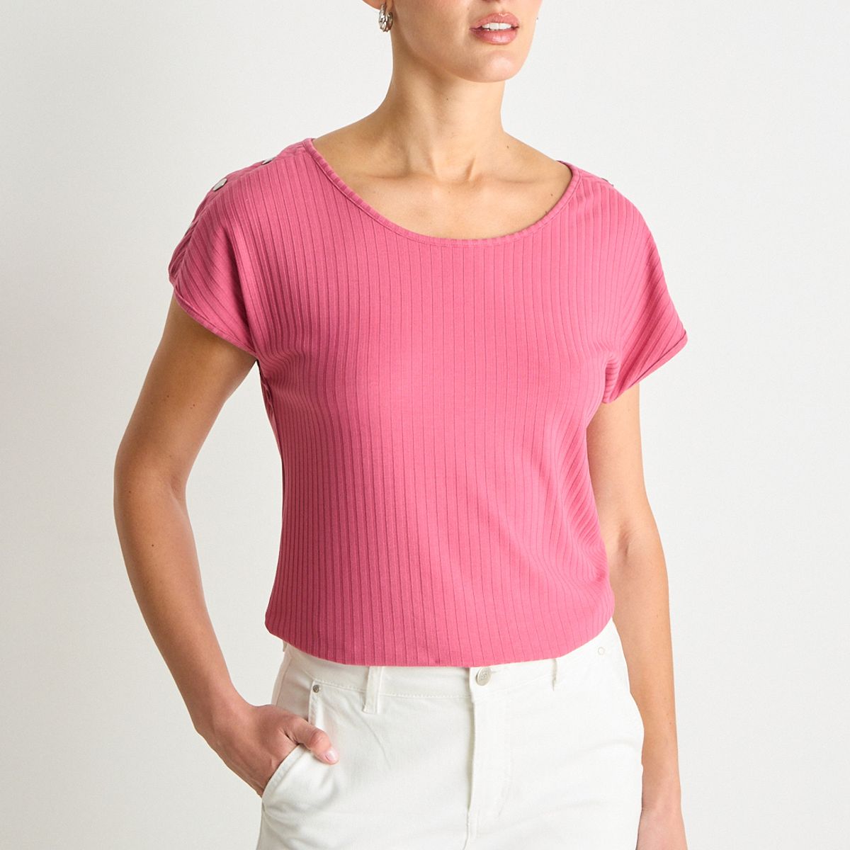 ASH - Polera Mujer Morado Ash