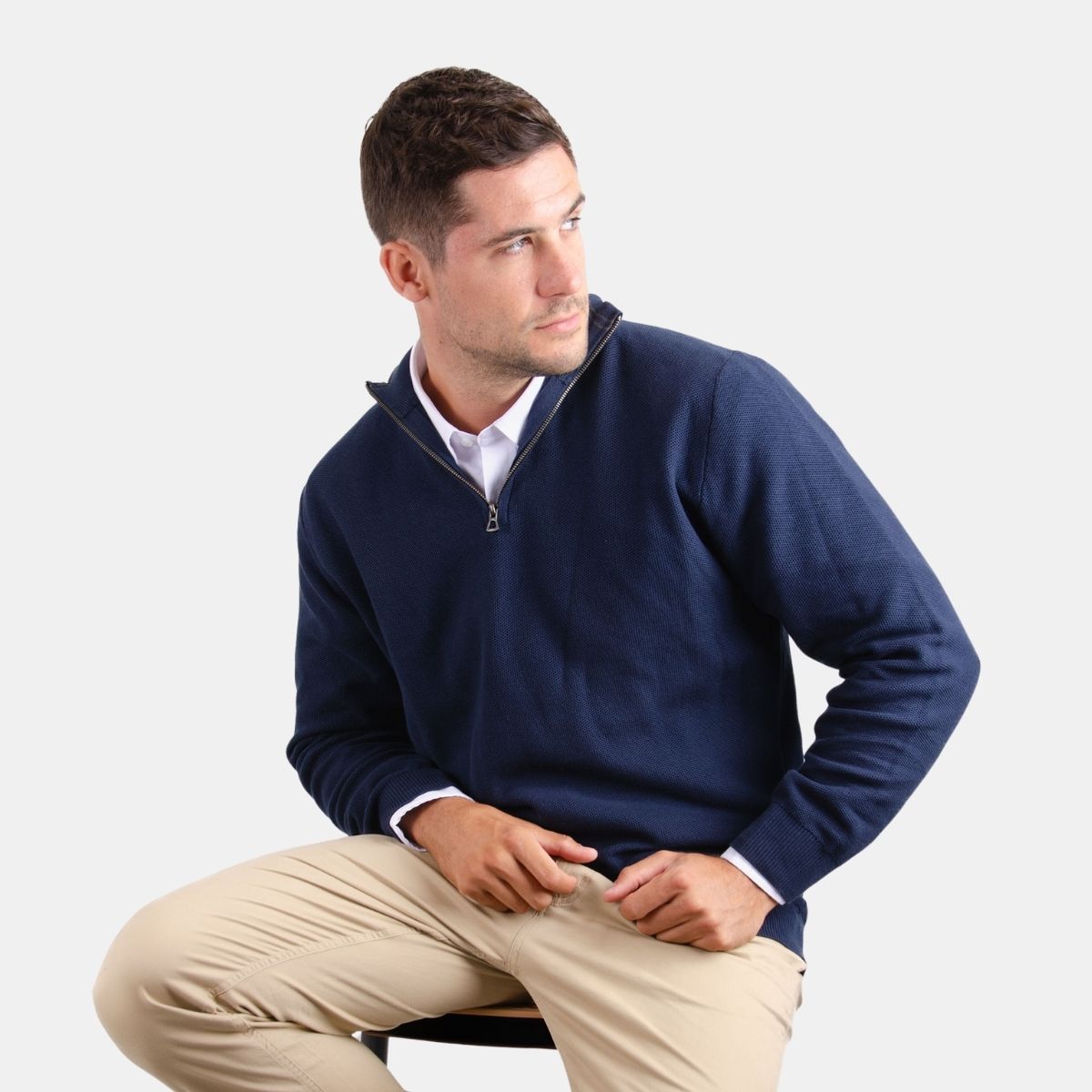 MOSS - Chaleco Napoli cierre 1/4