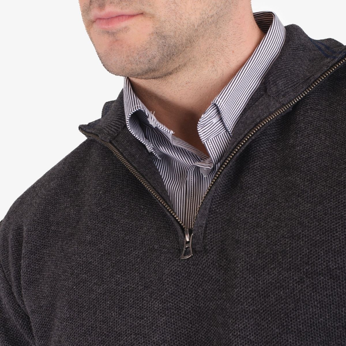 MOSS - Chaleco Napoli cierre 1/4