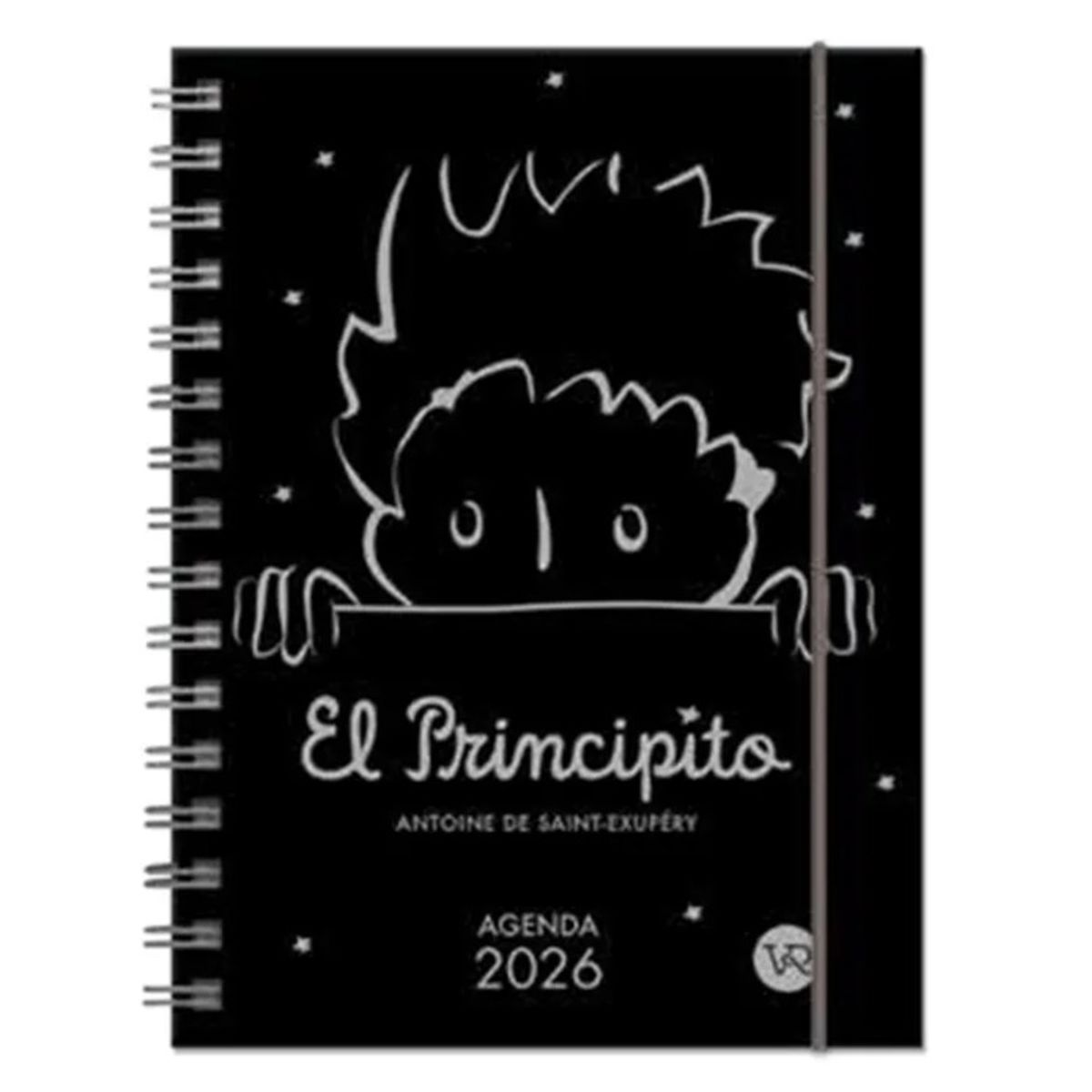 VERGARA Y RIBA - Agenda El Principito 2026: negra