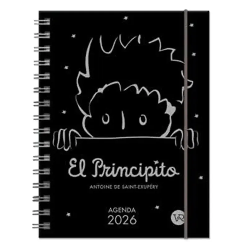 VERGARA Y RIBA - Agenda El Principito 2026: negra