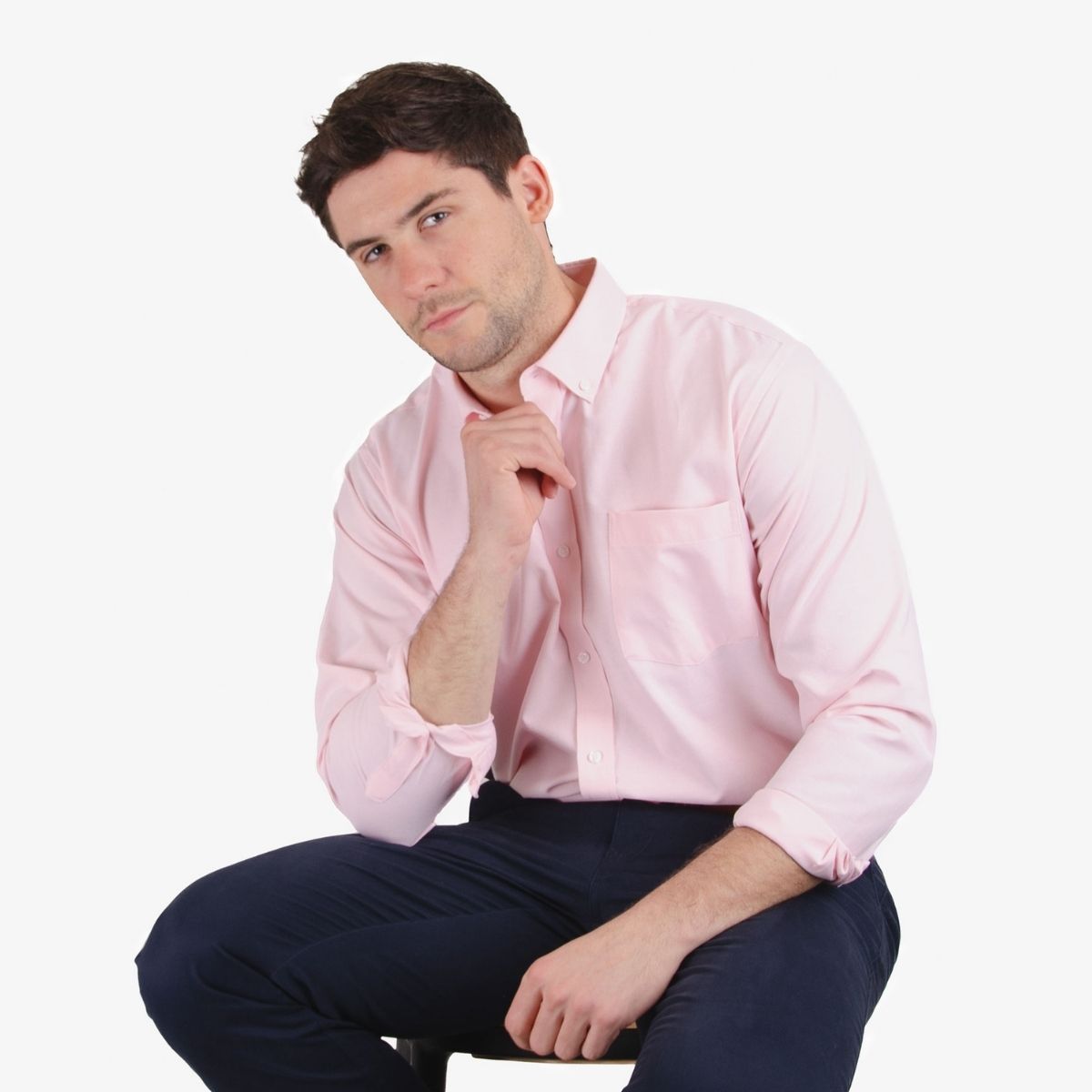 MOSS - Camisa Oxford Manga Larga