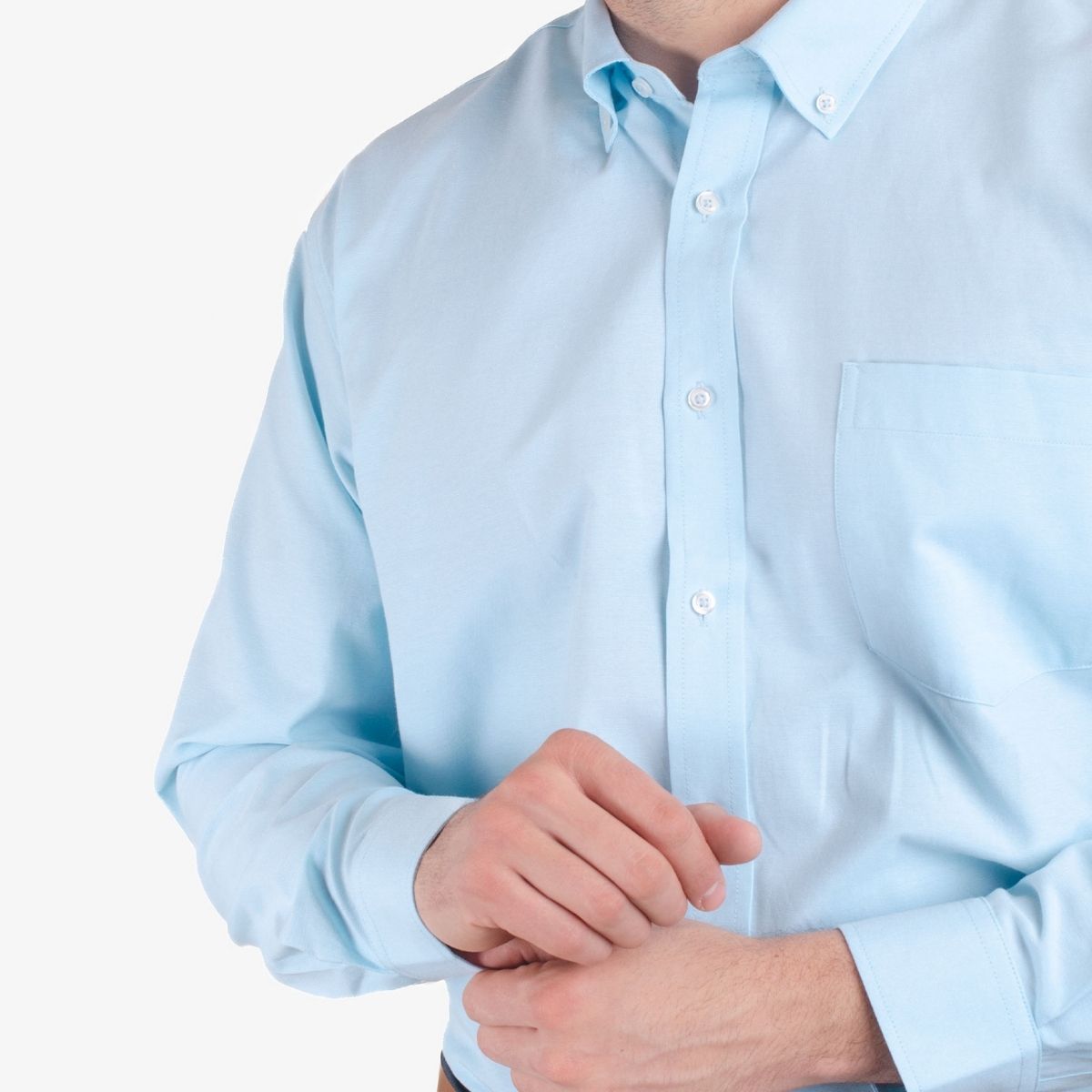 MOSS - Camisa Oxford Manga Larga
