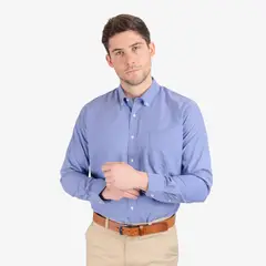 MOSS - Camisa Oxford Manga Larga