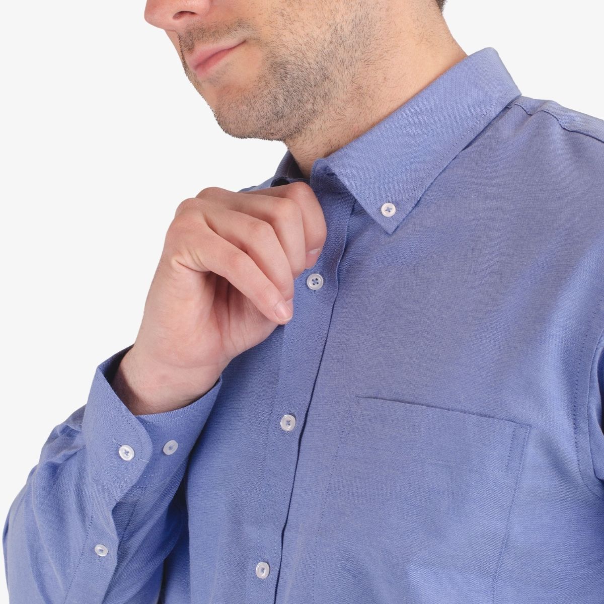 MOSS - Camisa Oxford Manga Larga