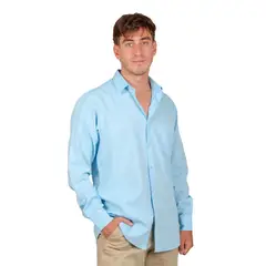 MOSS - Camisa Lino Manga Larga