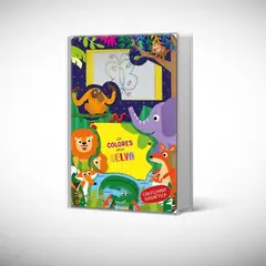 EL GATO DE HOJALATA - Libro Los colores en la selva *pizarra magnética*