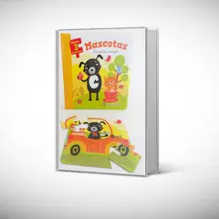 EL GATO DE HOJALATA - Libro Mascotas *animales para armar* -
