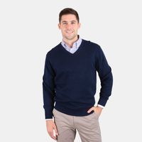 Sweater cuello V Clásico