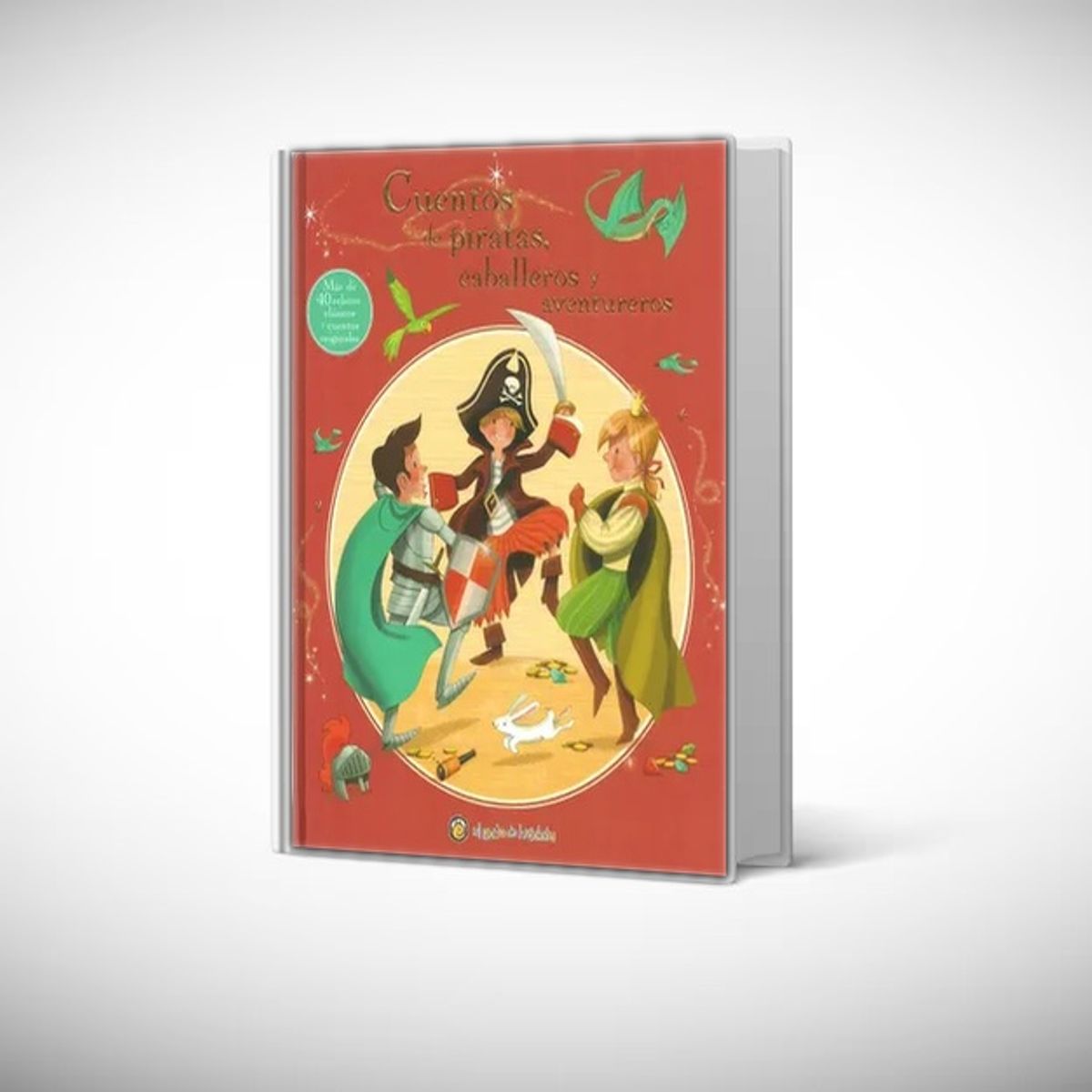 EL GATO DE HOJALATA - Libro 40 Cuentos de piratas, caballeros, aventureros