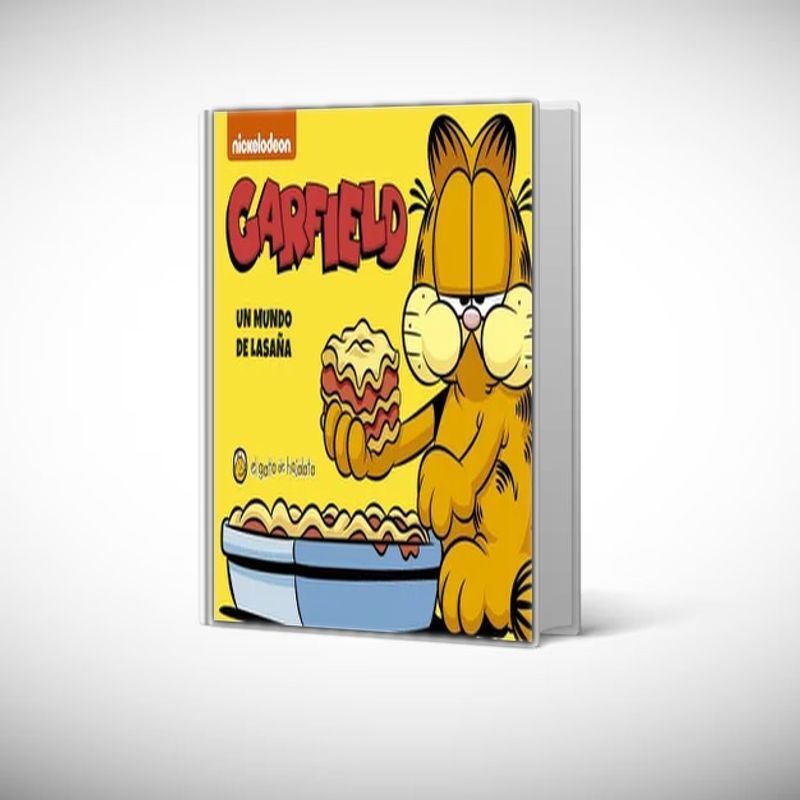 EL GATO DE HOJALATA - Libro Un mundo me masagna *Garfield y sus amigos*