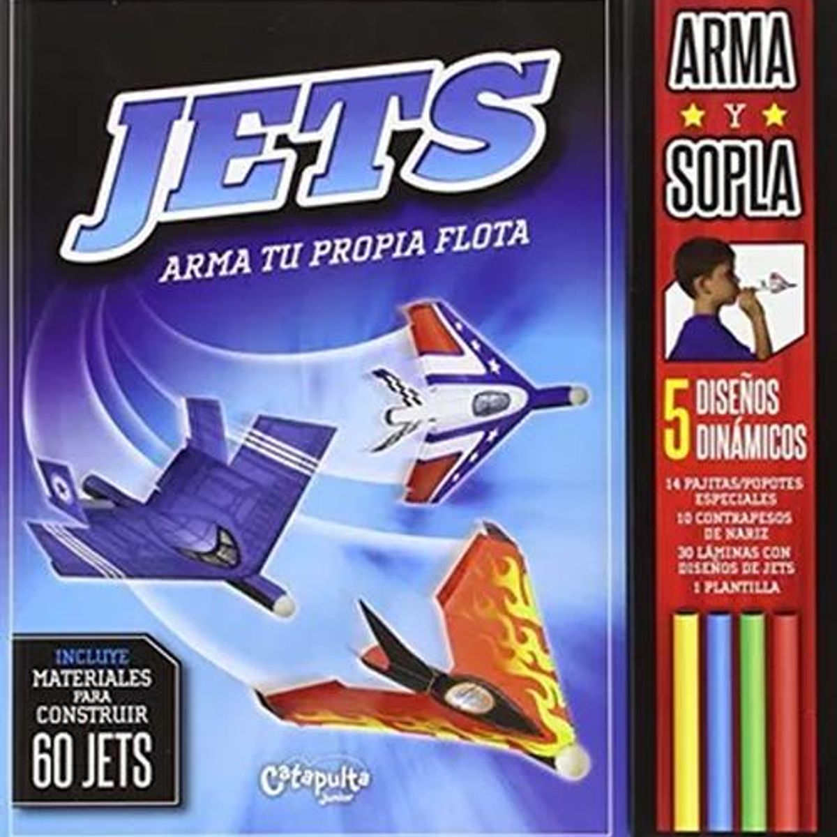 GENERICO - Libro JETS, ARMA TU PROPIA FLOTA - Catapulta Junior