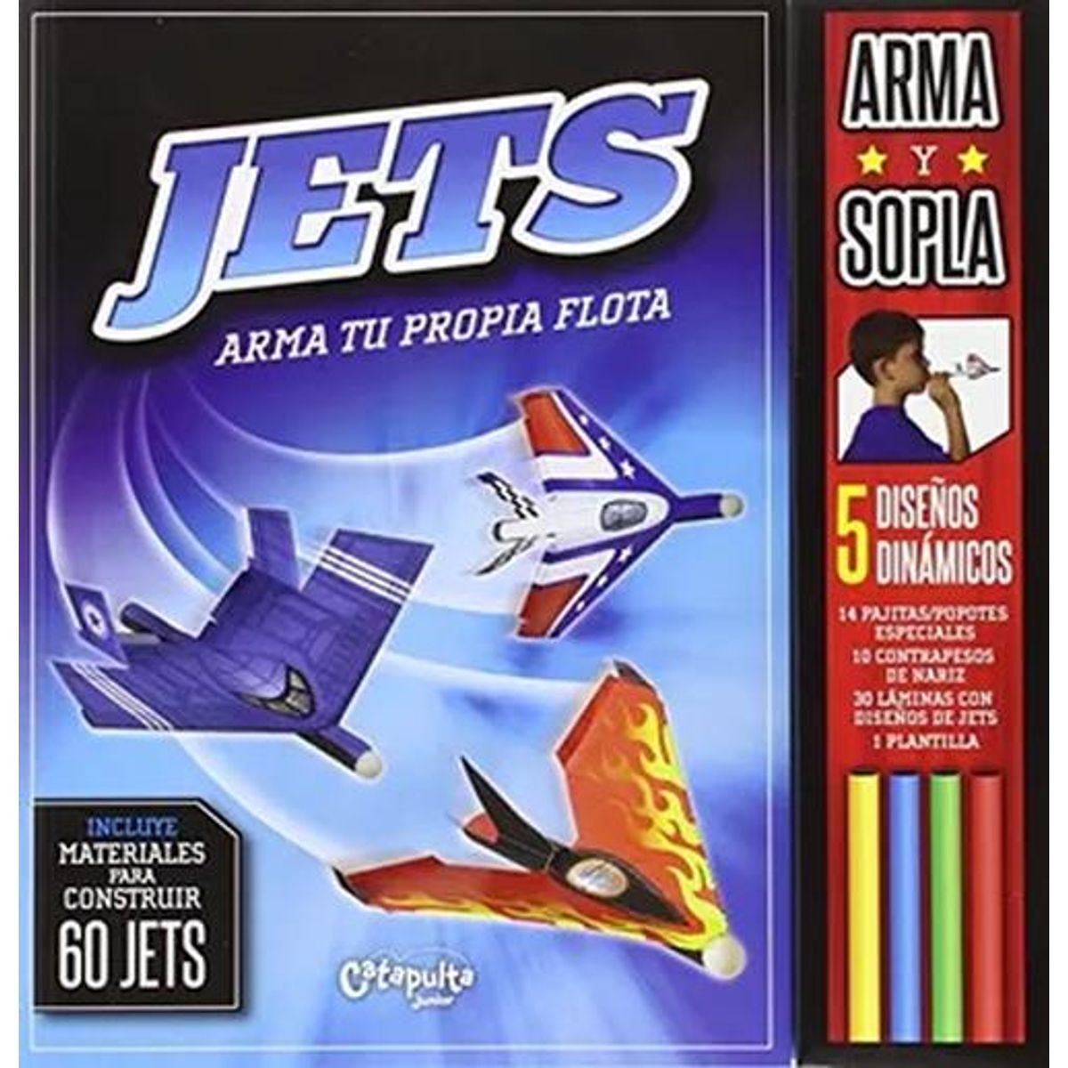 GENERICO - Libro JETS, ARMA TU PROPIA FLOTA - Catapulta Junior