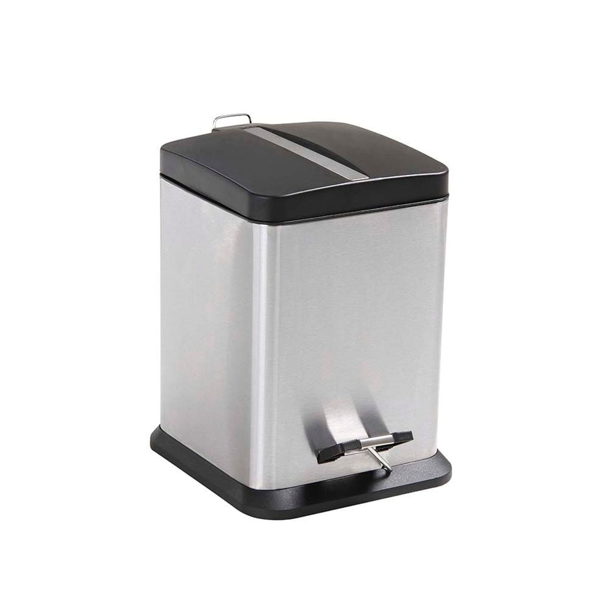 GENERICO - Basurero 6 litros acero inoxidable Mor