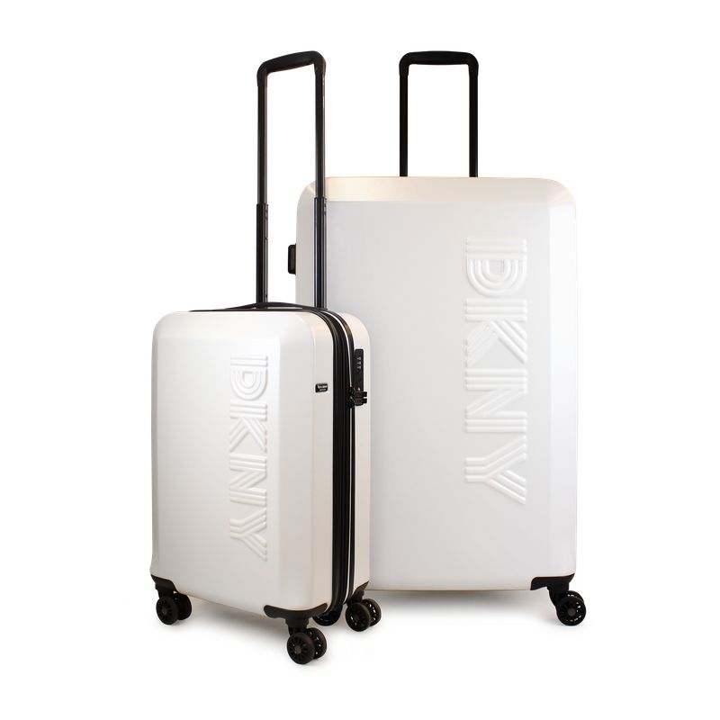 DKNY - Pack 2 Maletas Donna Karan Lumina S 10kg + L 23kg blanco DKNY