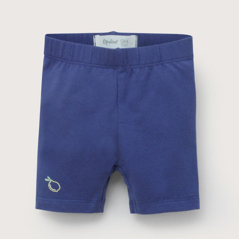 OPALINE - Calza biker azul de niña