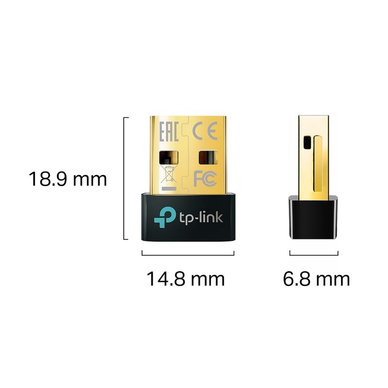 TP LINK - Adaptador Tp link Ub500 Nano USB Bluetooth 5.0