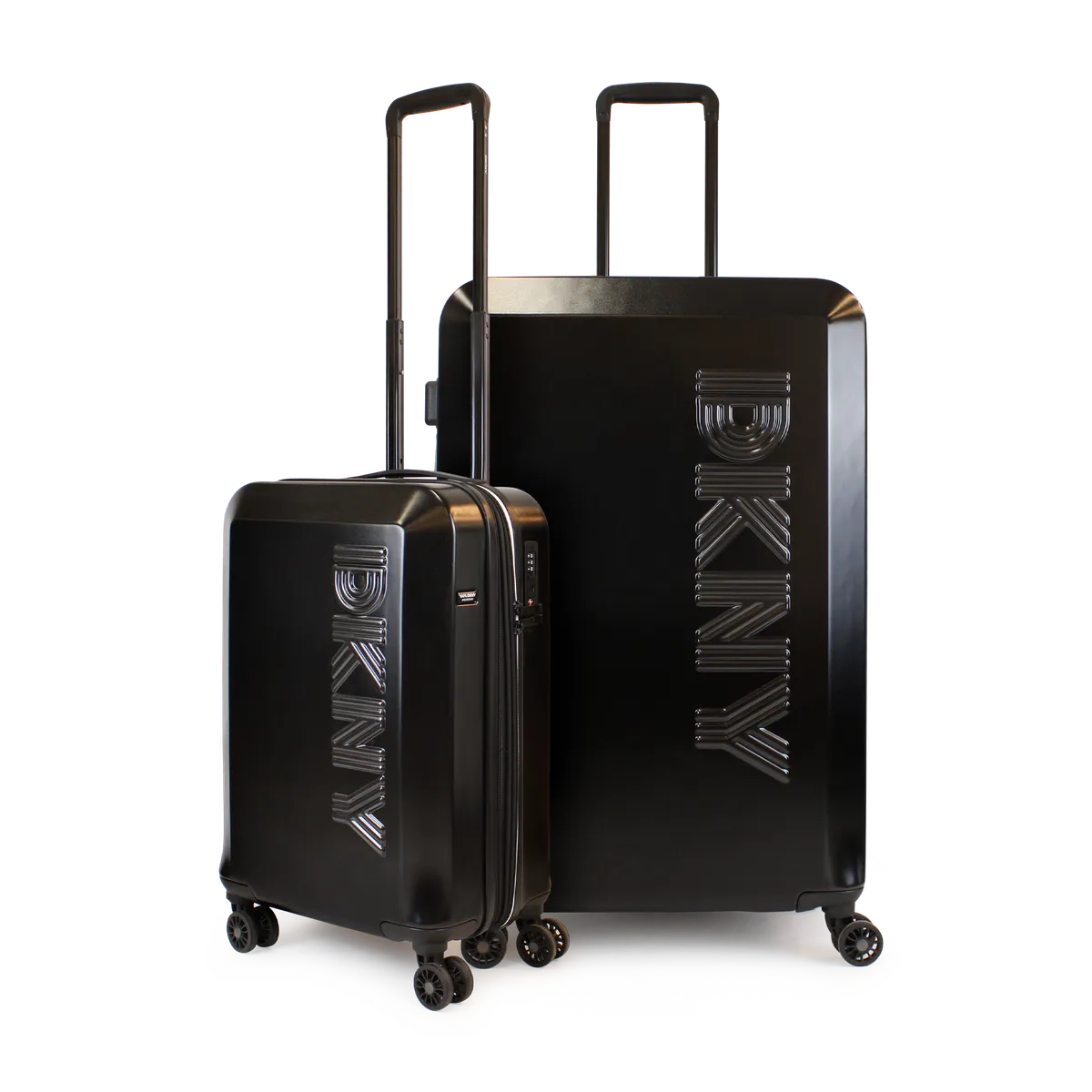 DKNY - Pack 2 Maletas Donna Karan Lumina S 10kg + L 23kg negra DKNY