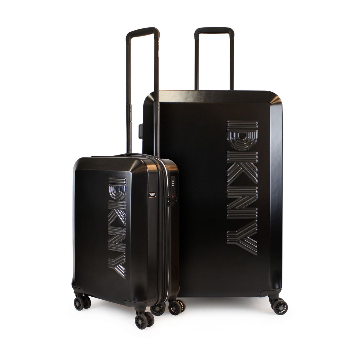 DKNY - Pack 2 Maletas Donna Karan Lumina S 10kg + L 23kg negra DKNY