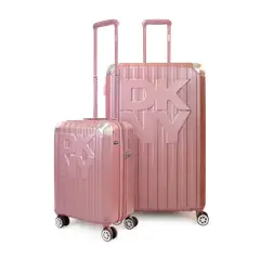 DKNY - Pack 2 Maletas Donna Karan Glow S 10kg + L 23kg rosada