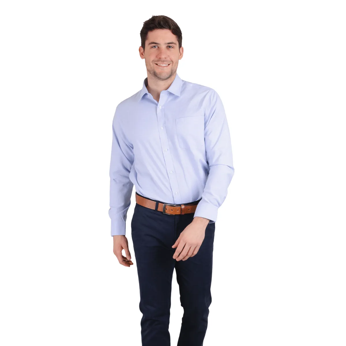 MOSS - Camisa Oxford Cuello Italiano