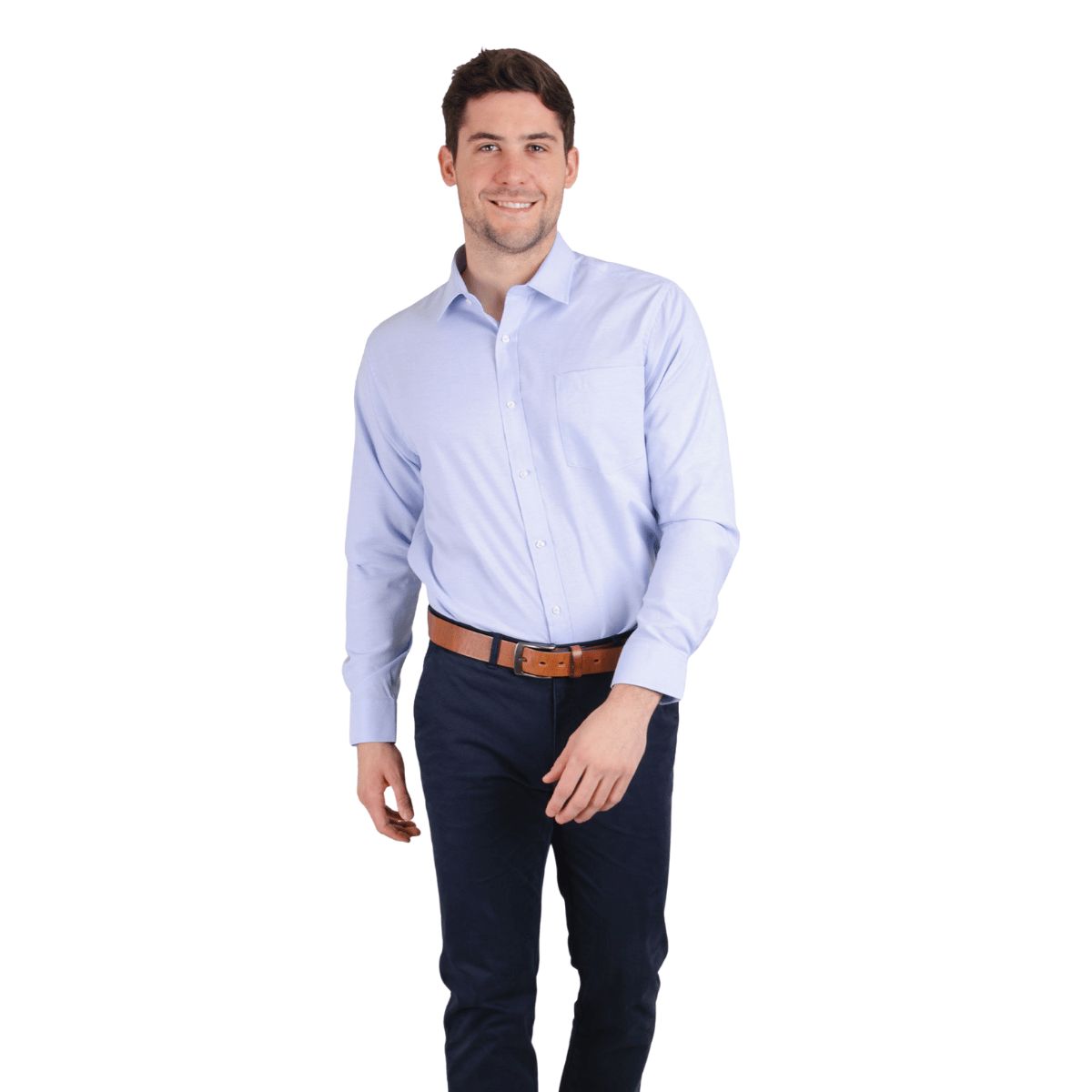 MOSS - Camisa Oxford Cuello Italiano