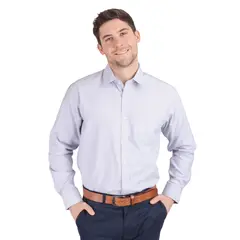 MOSS - Camisa Oxford Cuello Italiano