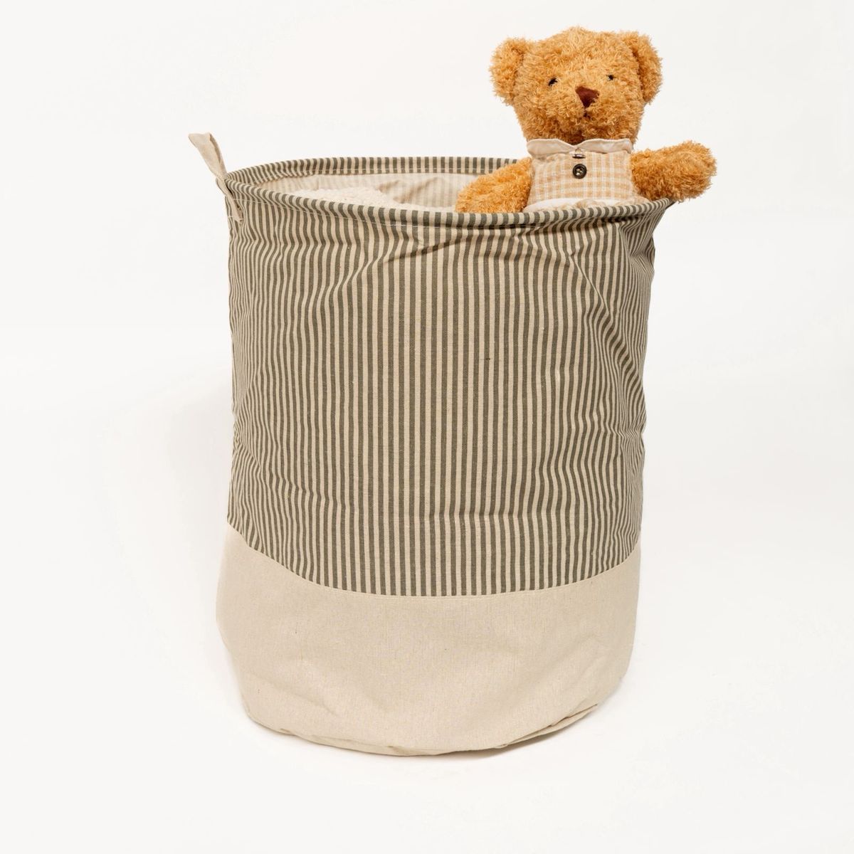 WAKESHOME - Cesto Para Ropa 40x50cm Canasto Con Asa Organizador Juguetes