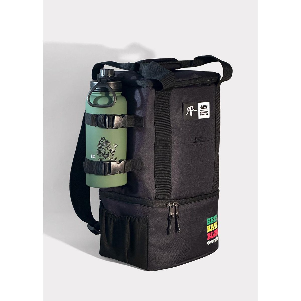 KAYA UNITE - Mochila Cooler Nomade Rasta Negro