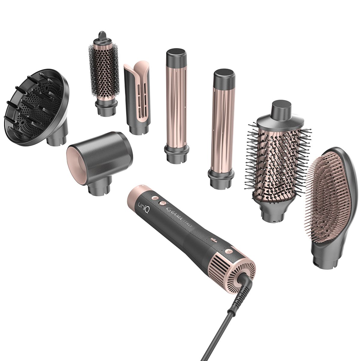 GAMA - Cepillo Secador Multistyler Gama Vibrance UniQ 8 En 1