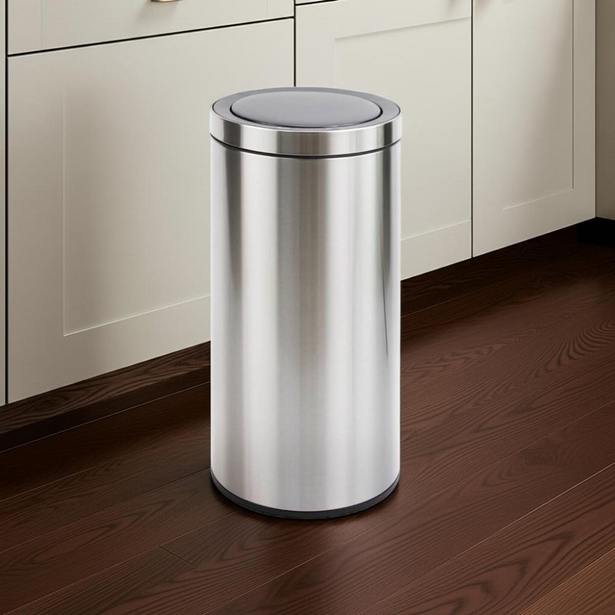 IGPRO - Basurero Metalico Acero Inoxidable 40L Con Sensor