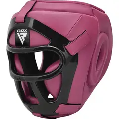 RDX - Cabezal Protector T1 con Mascarilla Removible Rosada M
